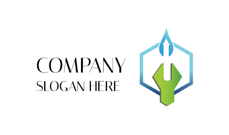 Logo De Plomberie Avec Clé À Molette Perroquet