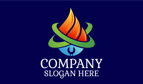 Logo D'une Entreprise De Plomberie Qualifiée