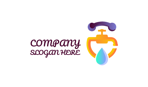 Tap Repair Plumbing Logo