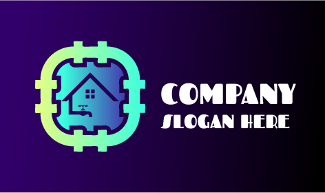 Logo De Plomberie Pour Réparation D'eau