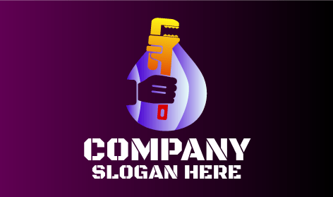 Logo De L'atelier De Plomberie À Clé