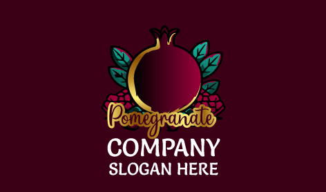 Magnífico Logotipo De Granada Morada