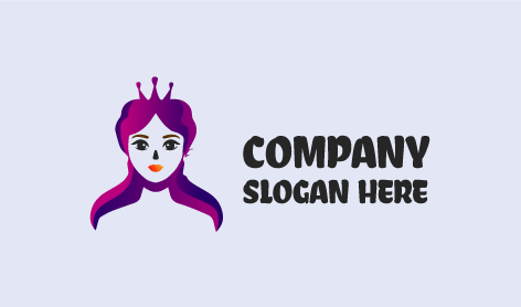 Wunderschönes Logo Der Kosmetikkönigin