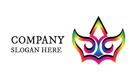 Logotipo Colorido Da Rainha Da Coroa