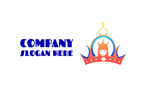 Logotipo De La Reina Saludando Respetuosamente