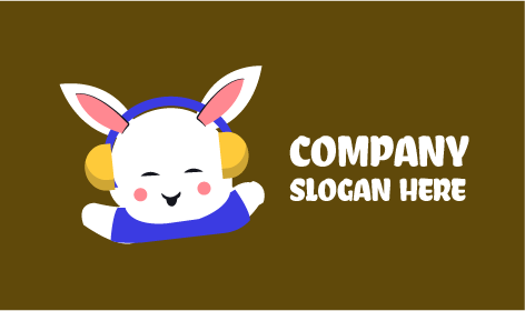 Florida Beyaz Gülen Tavşan Logosu