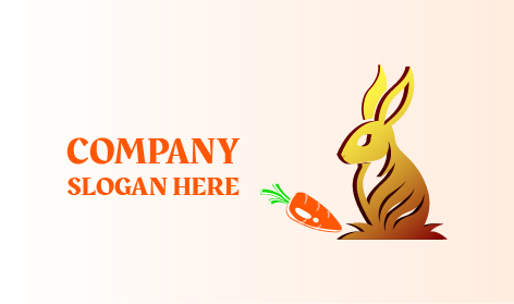 Logótipo Do Coelho Dourado Real