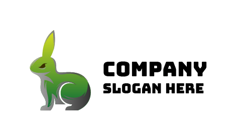 Small Green Rabbit Logo