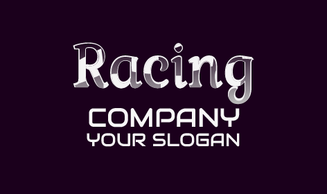 Logo Tipografico Frosty Race