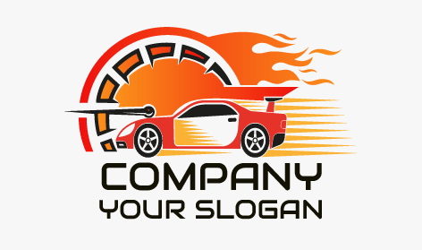 Logo Speed Meter Race