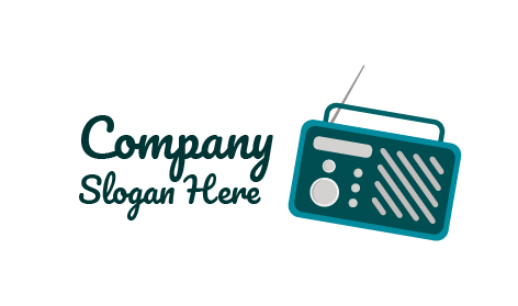 Gray Antenna Radio Logo