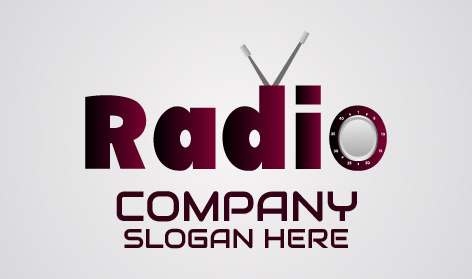 Logo Tanda Kata Radio Ungu