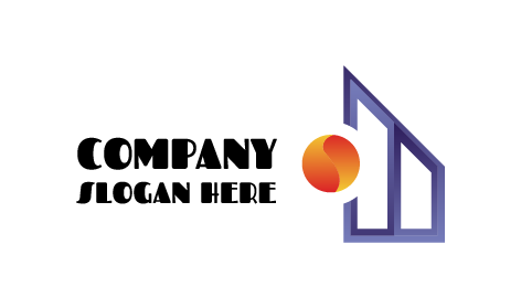 Orange Circle Real Estate Logo