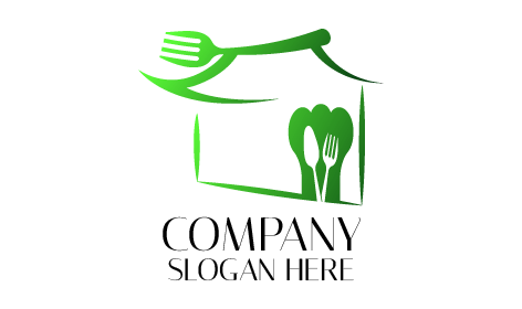Organic Cuisine Restaurant Logo