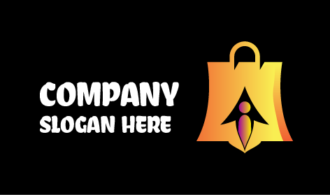 Anmutiges Logo Für Einzelhandelstaschen