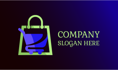 Logotipo De Tienda Minorista De Compras En Línea