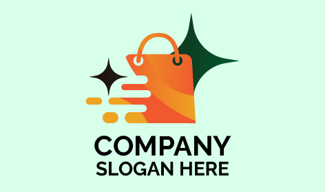 Shimmering Market Bag Retail Logo