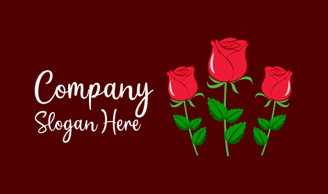 Logo Mawar Merah Valentine