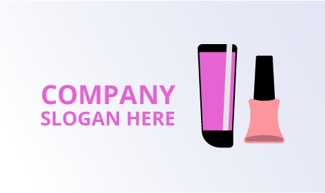 Logo Du Salon De Services De Manucure