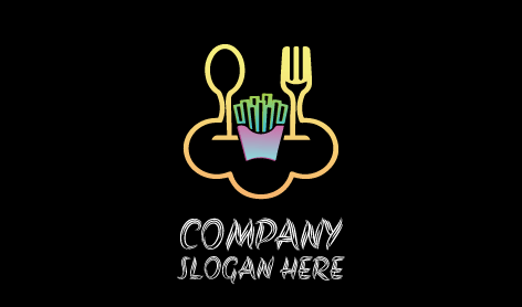 Logo Gerai Kentang Goreng Lezat