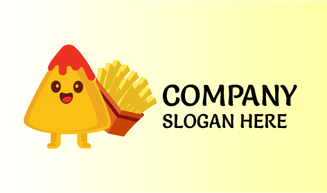 Ketçap Topping Samosa Kızartması Logo