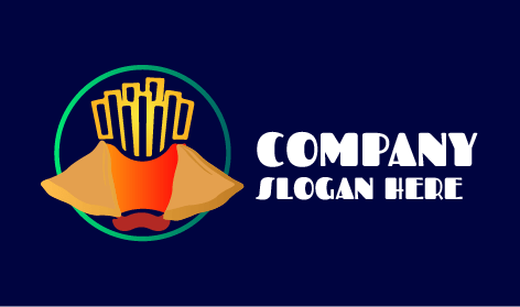 Patates Dolu Samosa Kızartması Logosu
