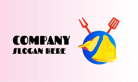 Funkelndes Kulinarisches Samosa-logo