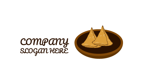 Geleneksel Samosa Tabağı Logosu