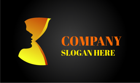 Logotipo De Spa Com Asas De Borboleta Dourada