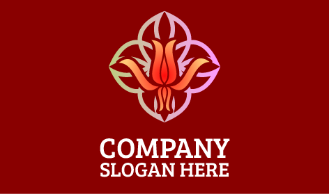 Logotipo Do Spa Flor De Lótus