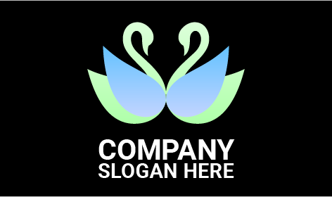 Logotipo Do Spa Do Amor De Cisne