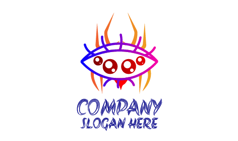 Logotipo De La Araña De Cuatro Ojos