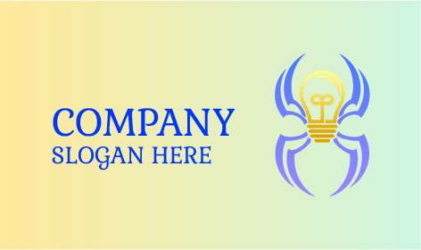 Light Bulb Spider Logo