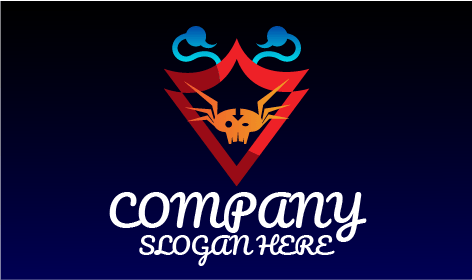 Orange Shade Spider Logo