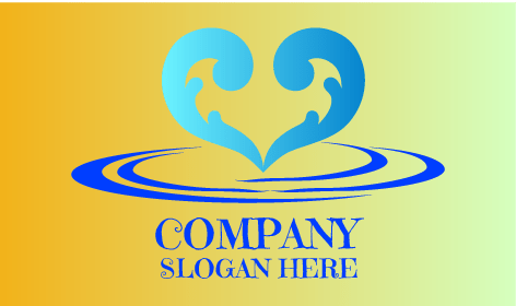 Incredible Blooming Heart Spring Logo