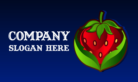 Logotipo De Cultivo De Fresas