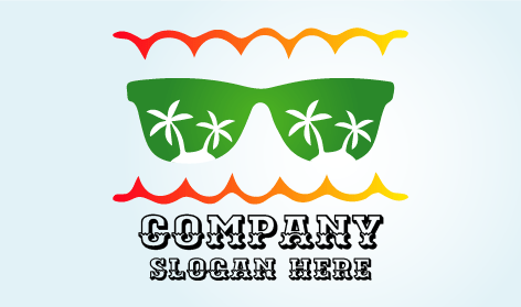 Logo Occhiali Da Spiaggia Estivi