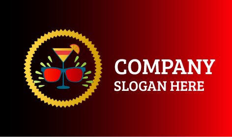 Logo Estivo Del Succo Di Frutta Fresco