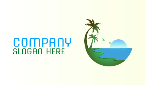 Logo Musim Panas Pulau Hijau