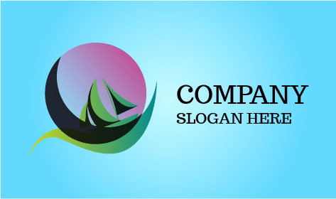 Logo D'été Pour Bateau à Rames