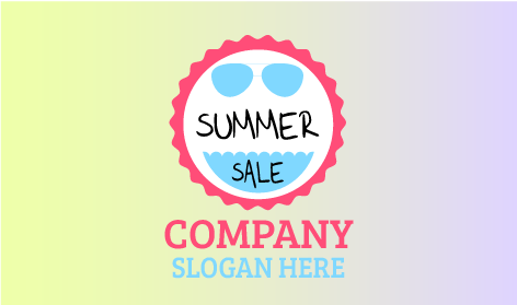 Summer Goggles Sales Logo
