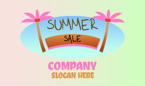 Yaz Özel Indirim Afiş Logosu