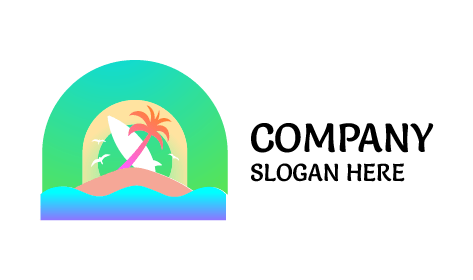Sommer Logo Der Surfinsel