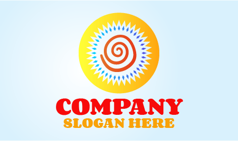 Logotipo Artístico Do Sol