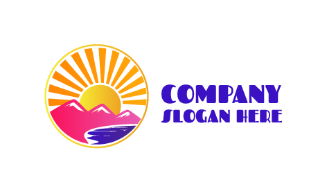 Macenta Dağlar Güneş Logosu