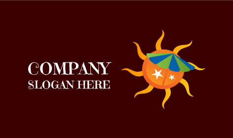 Paraguas Con Logo De Sol