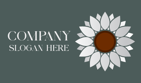 Buzlu Gümüş Ayçiçeği Logosu