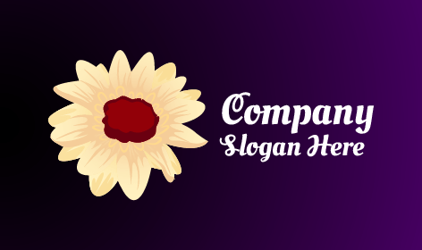 Soft Blooms Ayçiçeği Logosu