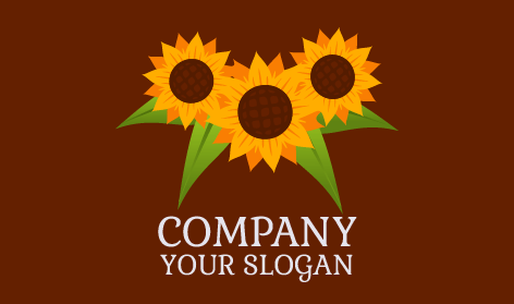 Sarı Ayçiçeği Demet Logosu