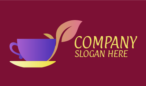 Elegant Purple Tea Logo